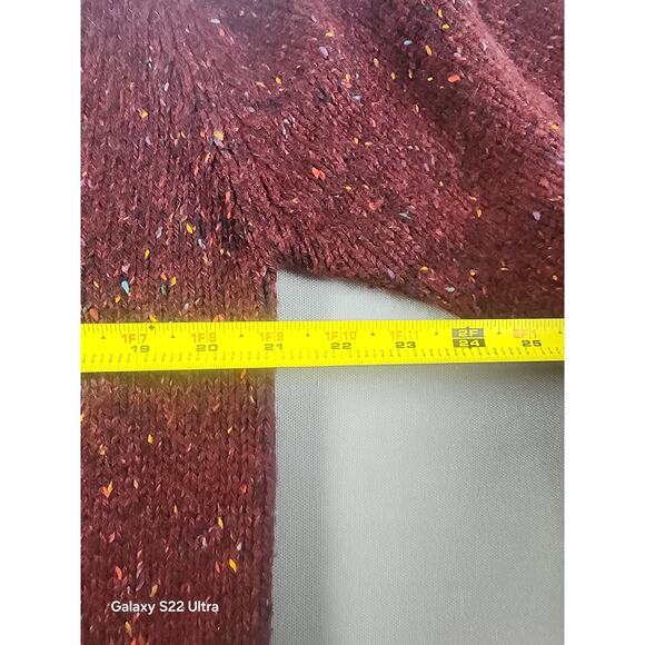 North Wales Sportswear Large V Neck Sweater Mens Wool Blend Geometric Print - Picture 6 of 8